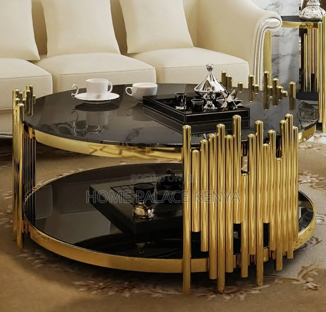 Coffee Table; Premium Glass Top Center Table for Living Room