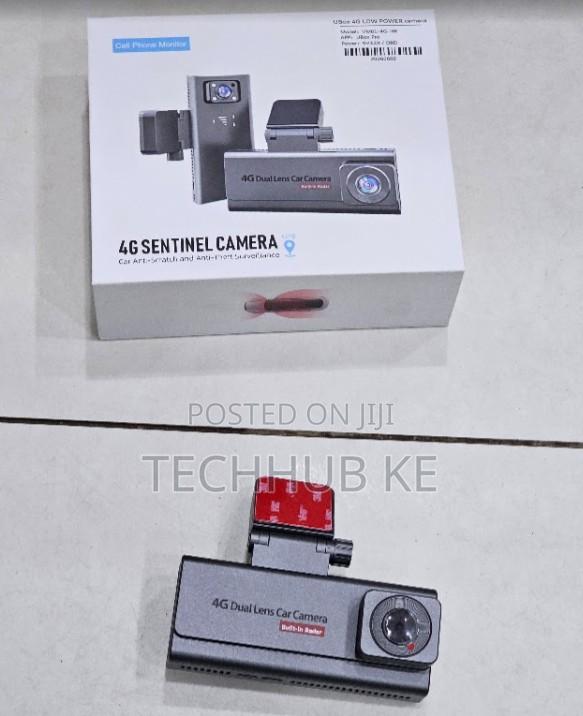 4g Dual Len Car Camera – Remote Dash Cam - main view