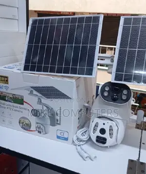 Weatherproof Advanced Solar 6mp PTZ Ubox Dual Lens 4g CCTV