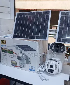 Dual Lens Solar PTZ Camera 4G + WiFi, Solar PTZ, Color Night Vision