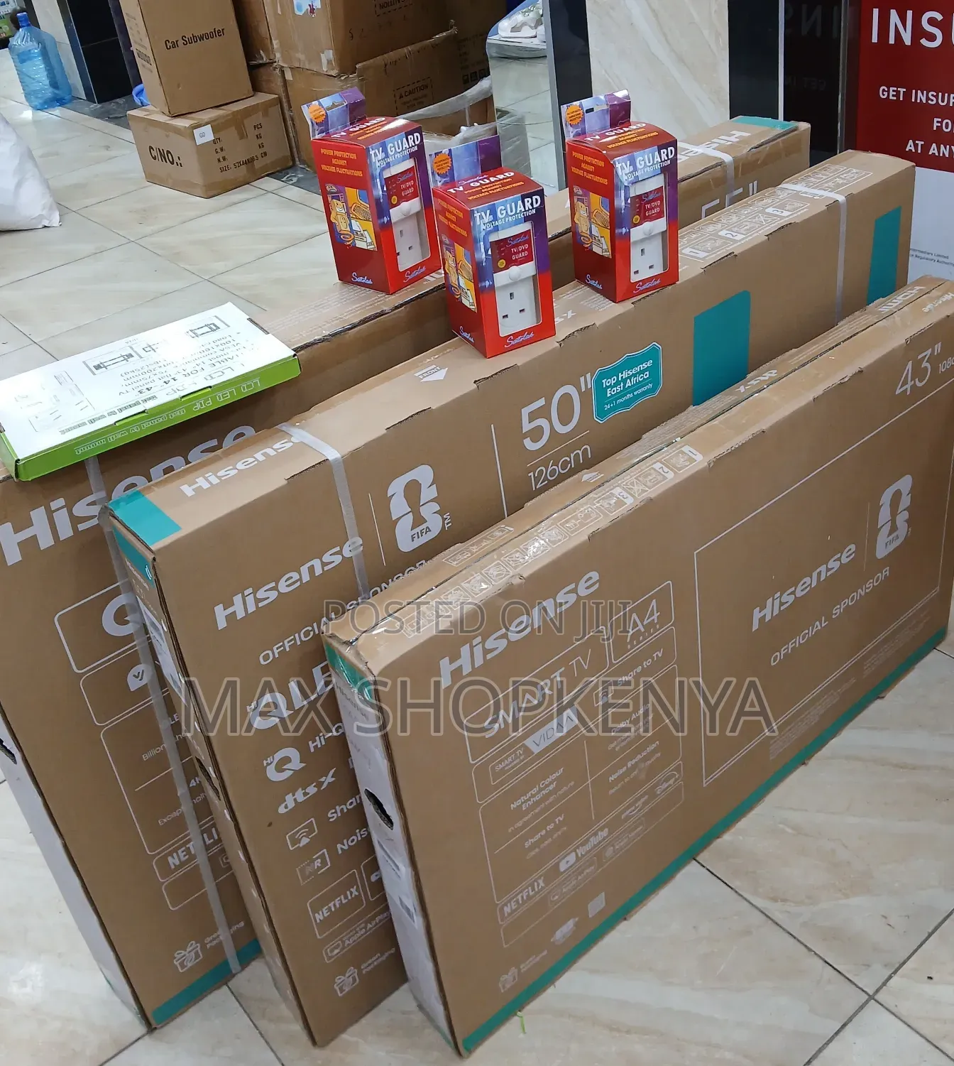 Hisense 43 Inch Smart A4 Series LED TV