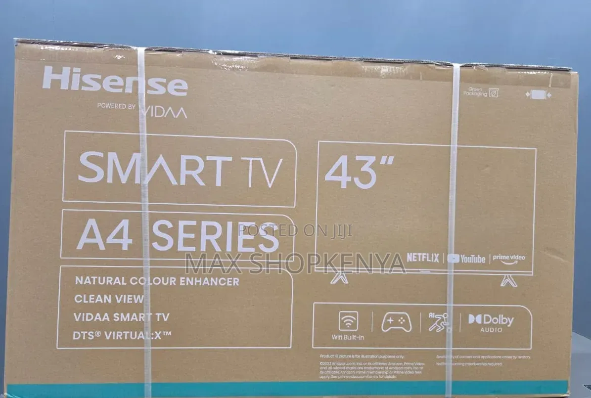 Hisense 43 Inch Smart A4 Series LED TV