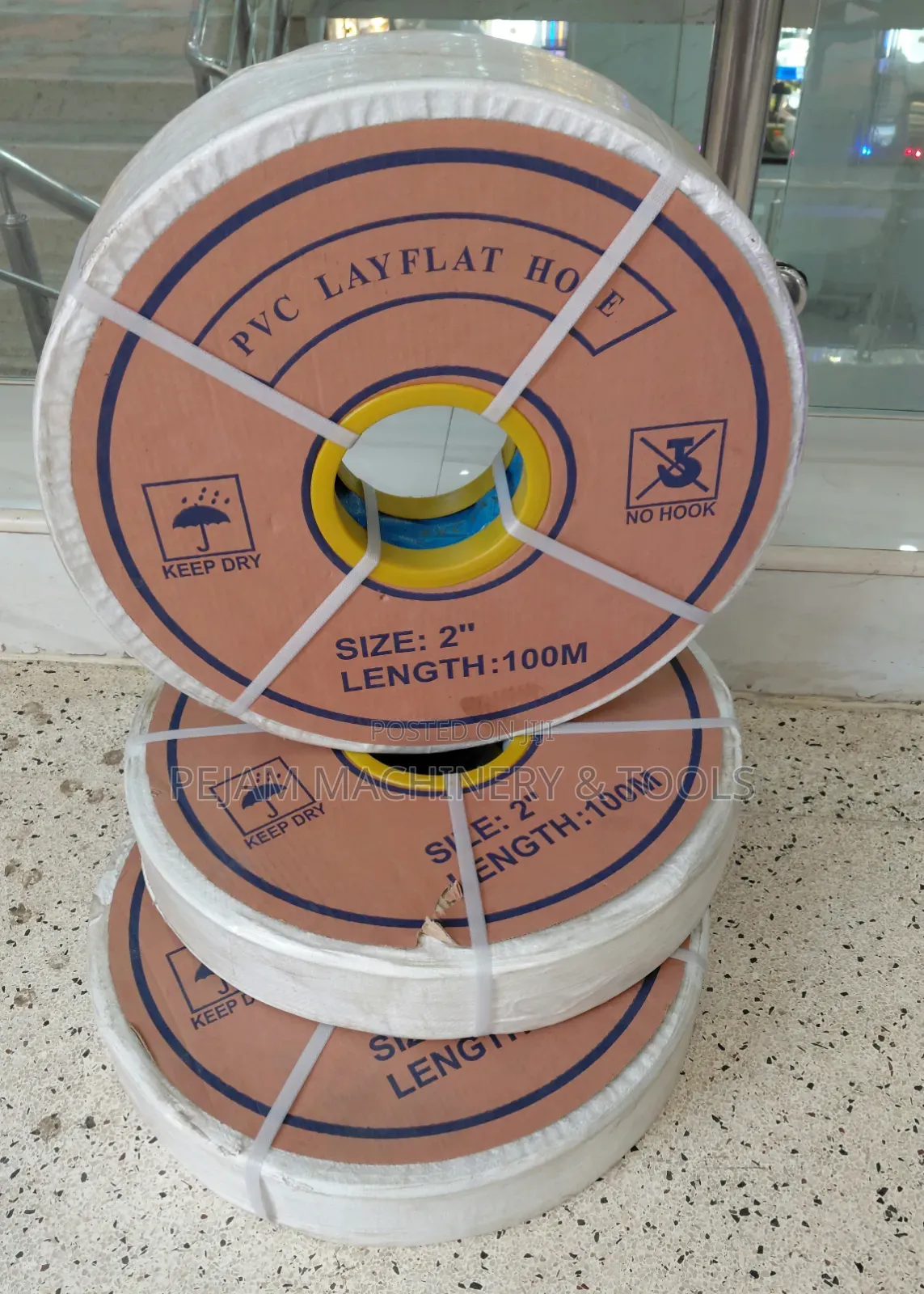 Sunny Delivery Hose Pipe 2" by 100m Layflat
