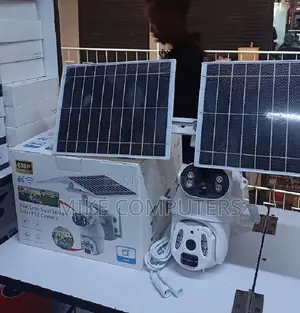 UBOX 4MP Solar PTZ Camera – Weatherproof Outdoor CCTV