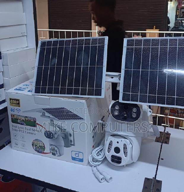 UBOX 4MP Solar PTZ Camera – Weatherproof Outdoor CCTV