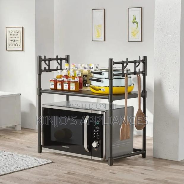 Microwave Shelf Condiment Organizer Microwave Stand - main view