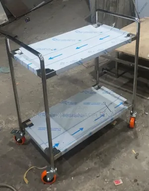 Heavy Duty 2-Tier Service Cart