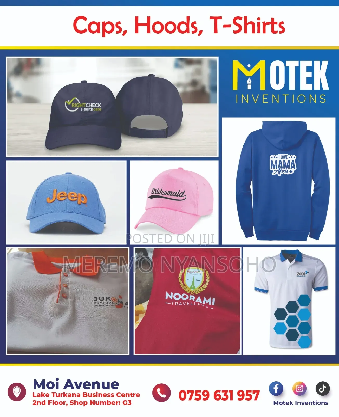 Caps, Hats Branding