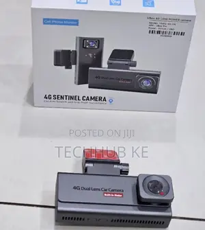 4g Ubox Pro Ai Dual Lens Dash Camera With Mobile App Monitoring