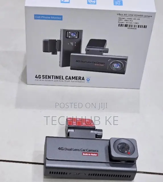 4g Ubox Pro Ai Dual Lens Dash Camera With Mobile App Monitoring