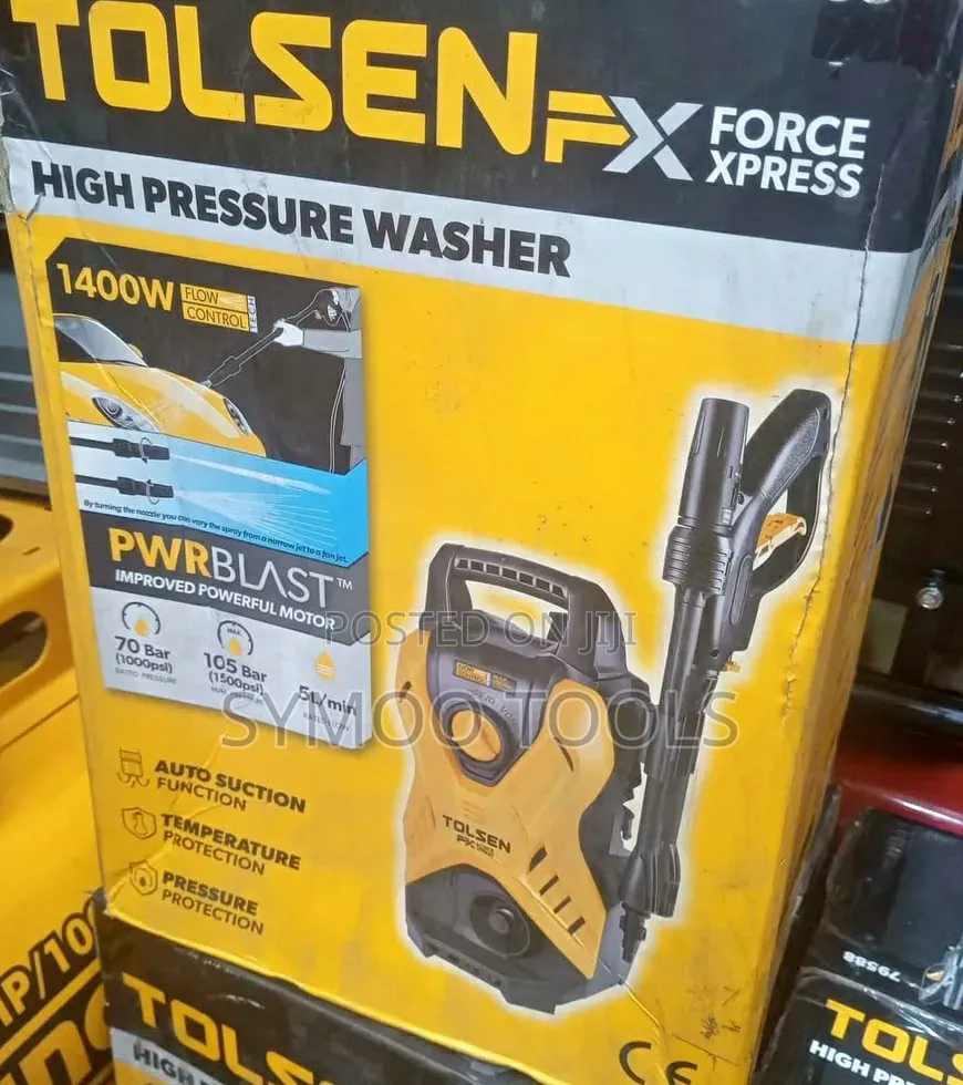 Tolsen High Pressure Washer 1400w