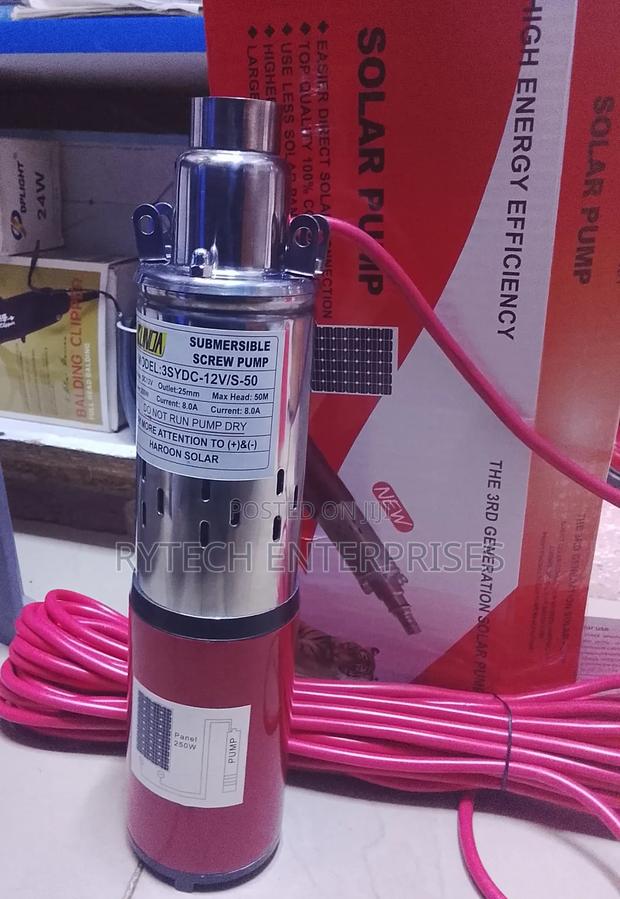 Tiger DC Submersible Water Pump Max 50m