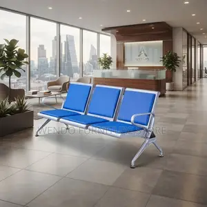 Office Benches; Three Seaters Leather Office Front Benches