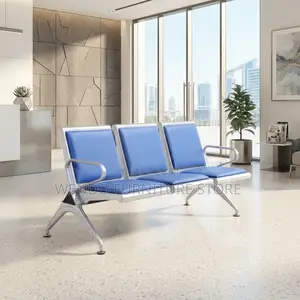 Office Benches; Three Seaters Leather Office Front Benches