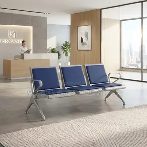 Office Benches; Three Seaters Leather Office Front Benches