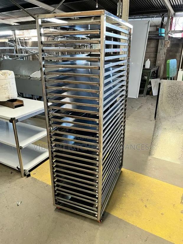 Stainless Steel Bakery Storage Rack - main view