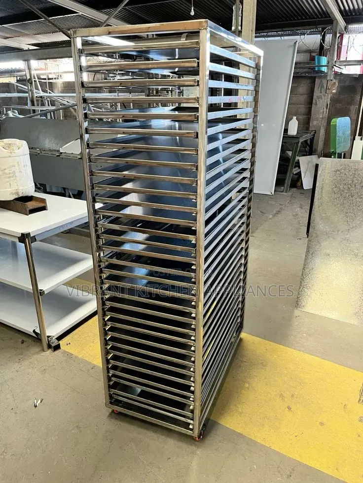 Stainless Steel Bakery Storage Rack