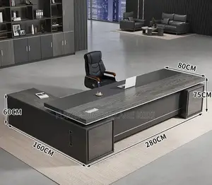 Office Desk; L-Shaped Executive Desk 1600mm