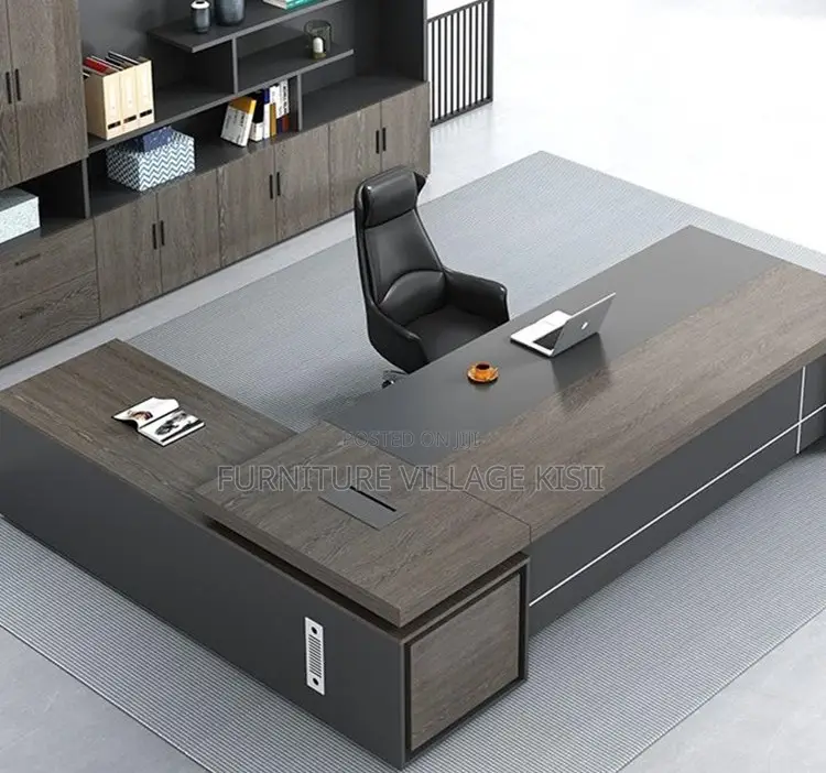 Office Desk; L-Shaped Executive Desk 1600mm
