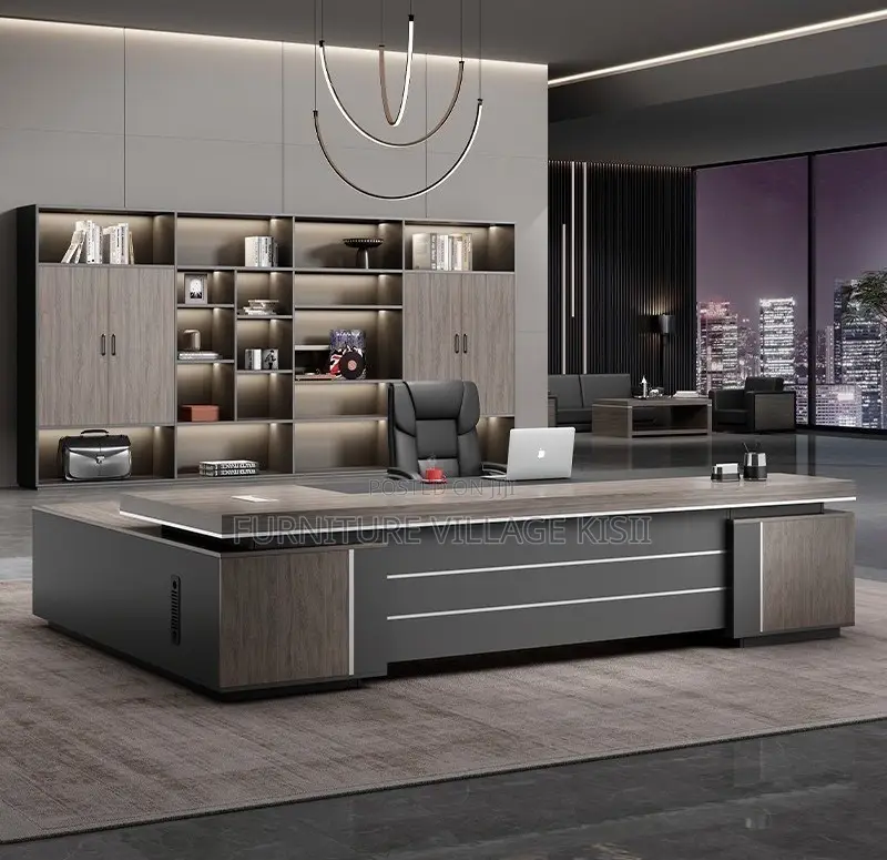 Office Desk; L-Shaped Executive Desk 1600mm