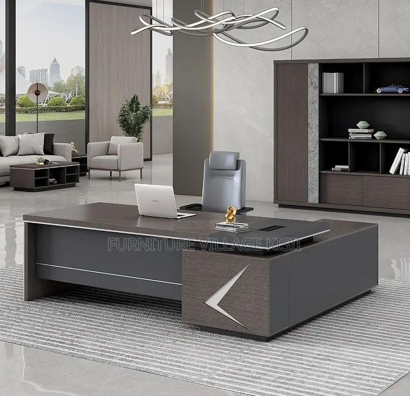 Office Desk; L-Shaped Executive Desk 1600mm