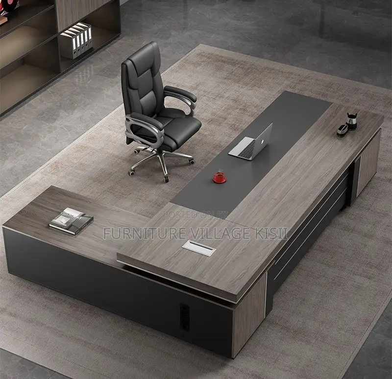 Office Desk; L-Shaped Executive Desk 1600mm