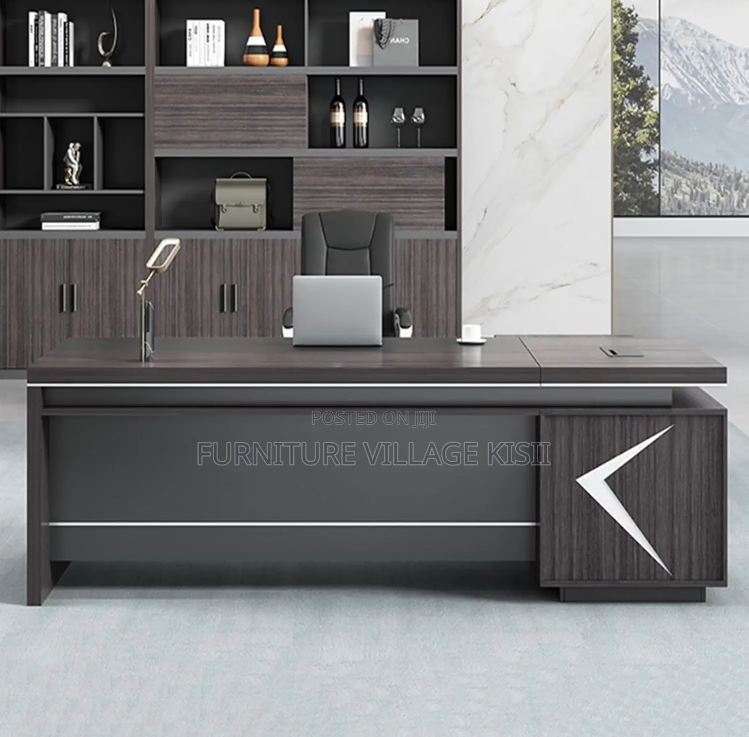 Office Desk; L-Shaped Executive Desk 1600mm