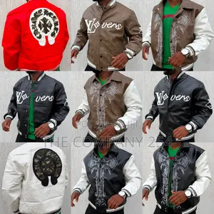Quality Casual Leather Designer Chrome Hearts Unisex Jackets