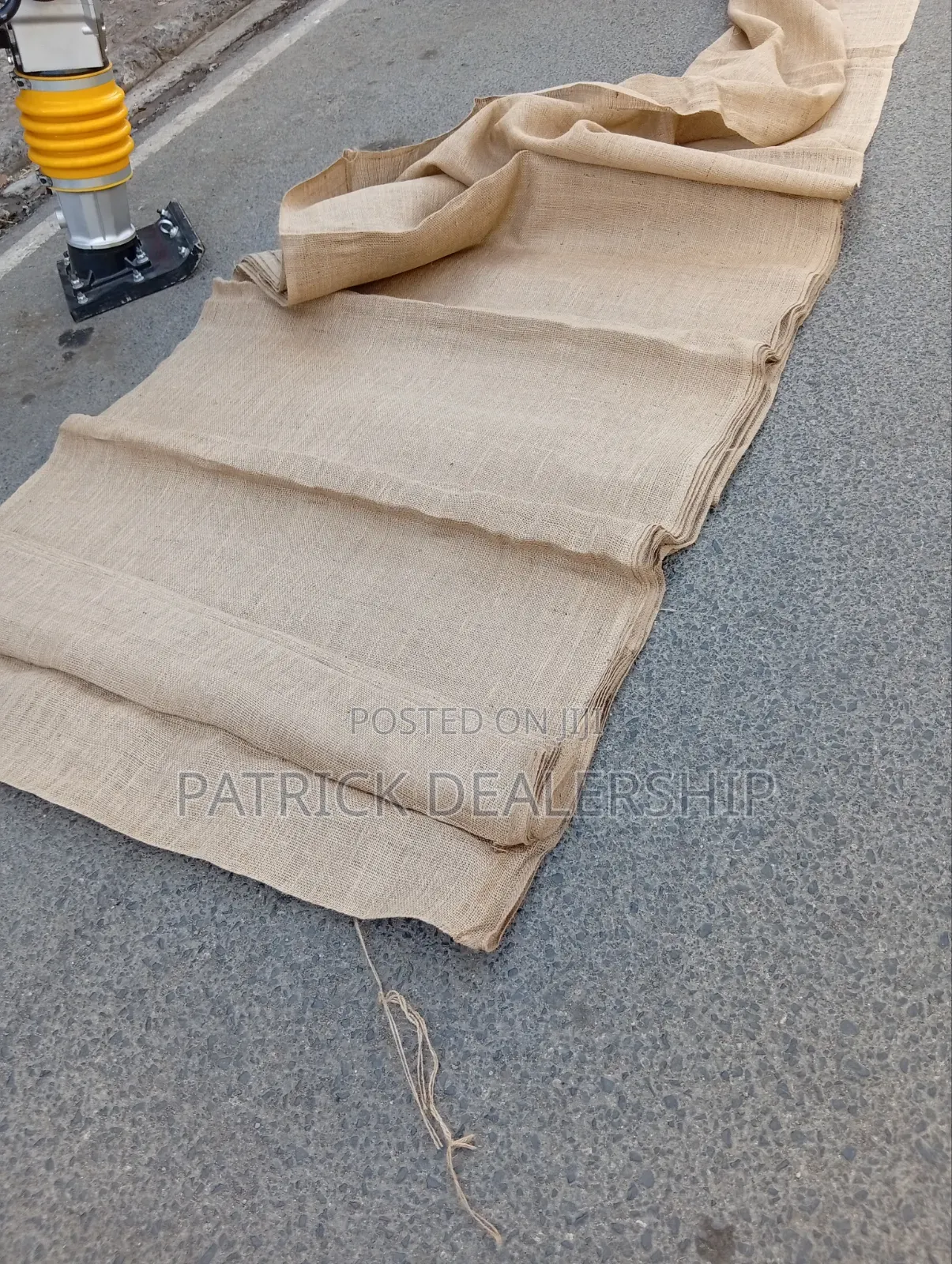 Column Curing/Hessian Cloth