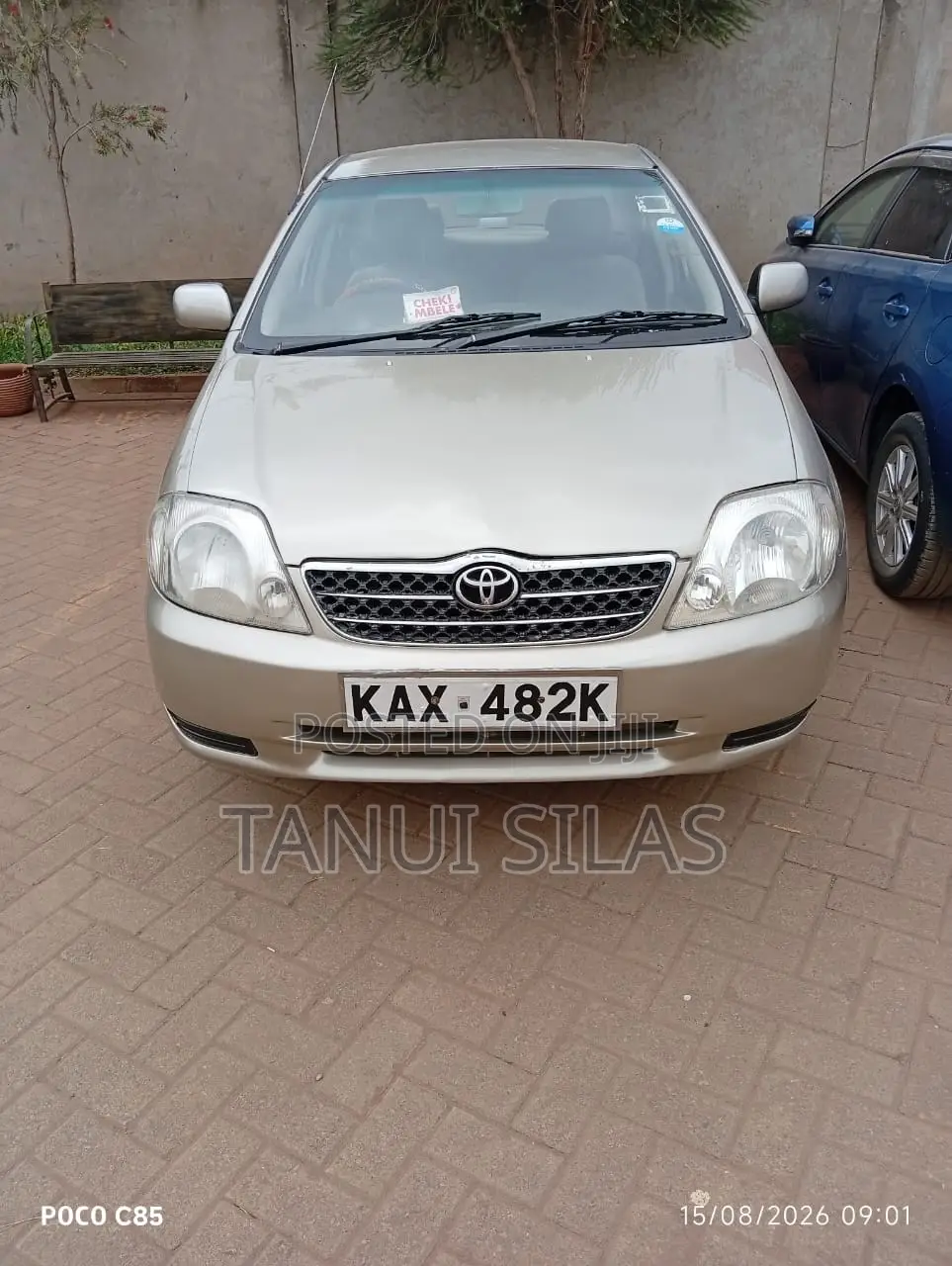 Toyota Corolla Sedan 2001 Beige