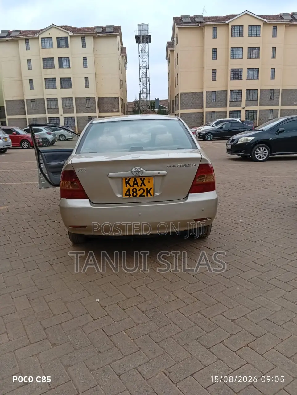 Toyota Corolla Sedan 2001 Beige