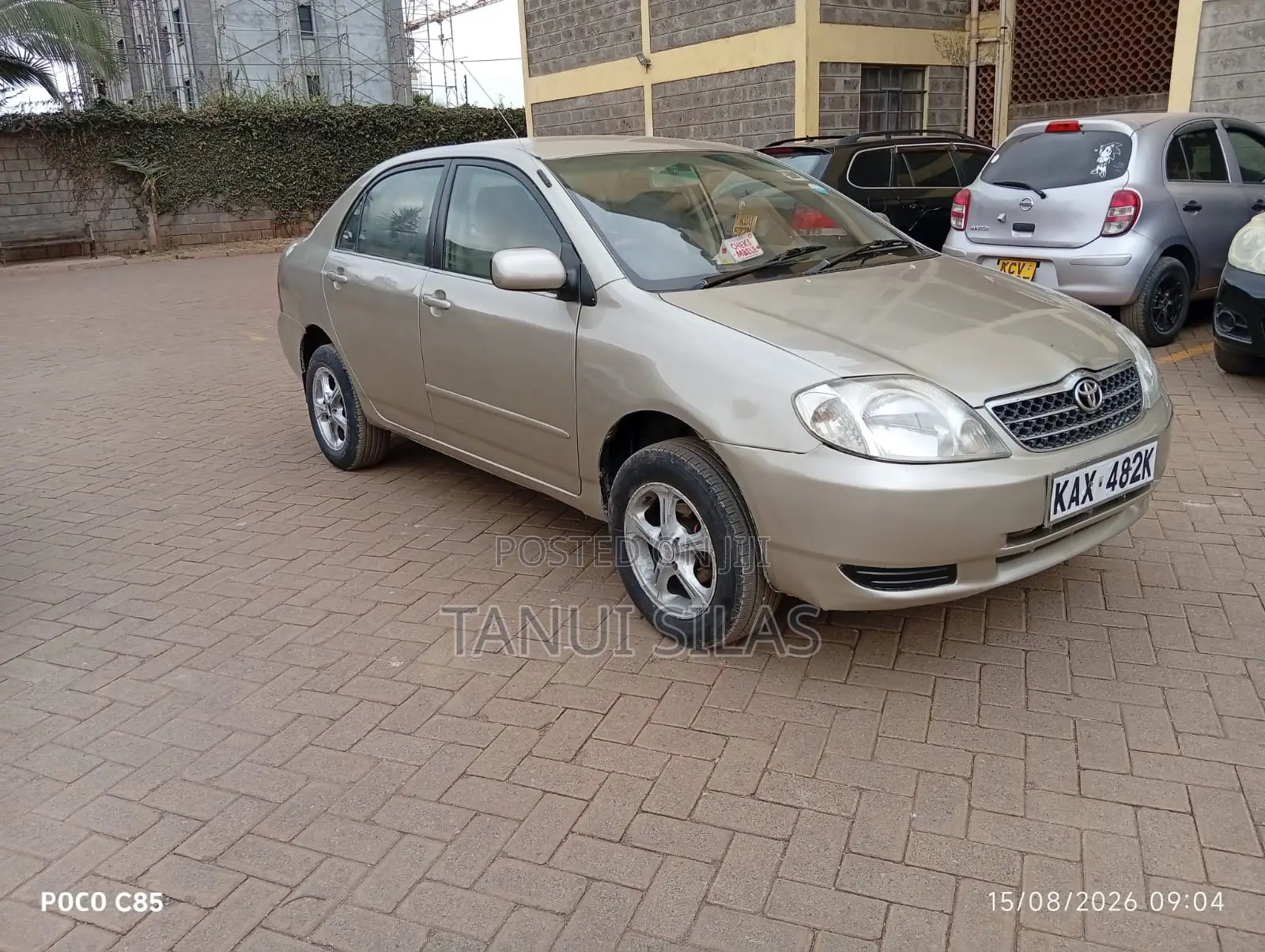 Toyota Corolla Sedan 2001 Beige