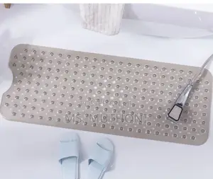 Extra Long Rectangular Non-Slip Shower and Bathtub Mats W/Suction Cups