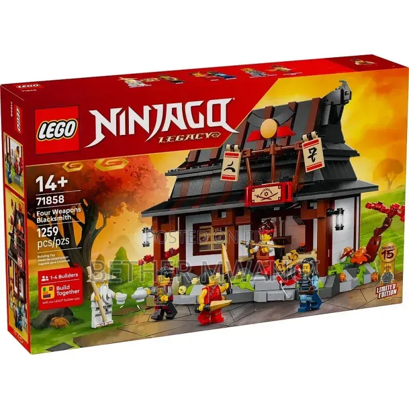Ninjago Four Weapons Blacksmith 15th Anniversary