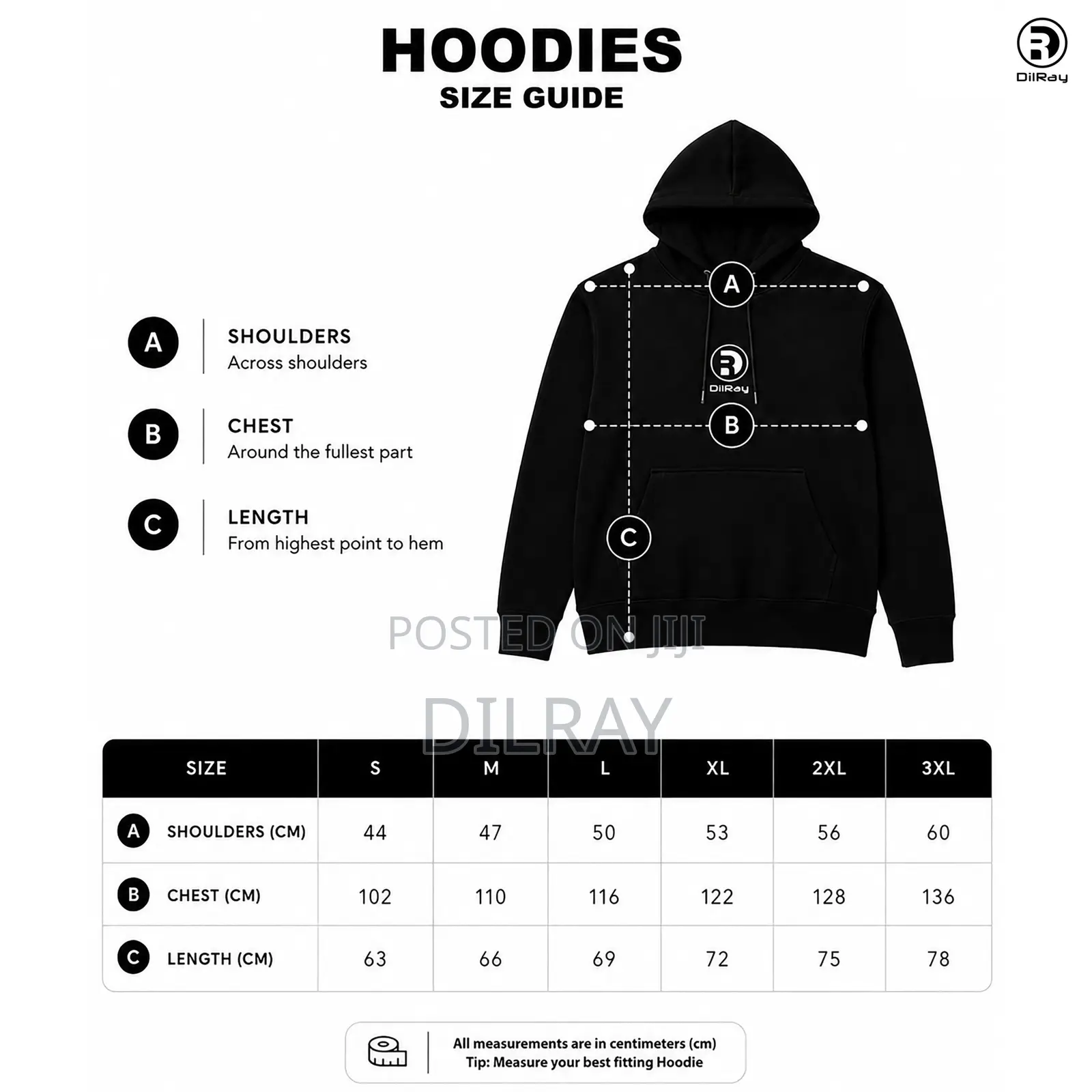 Black Classic Hoodie