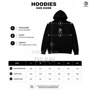 Black Classic Hoodie
