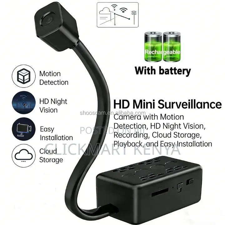 Hidden CCTV Camera Spy Camera With 2way Talk, Audio Video Recording