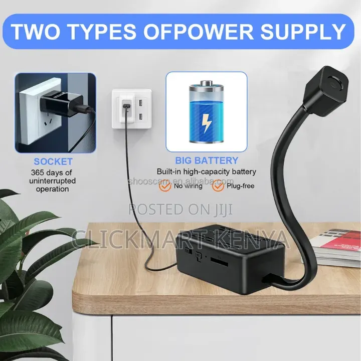 Hidden CCTV Camera Spy Camera With 2way Talk, Audio Video Recording