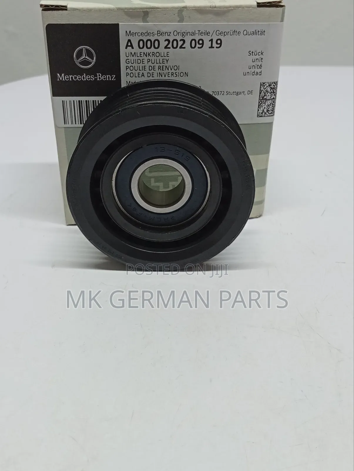 Genuine Mercedes Ribbed Belt Pulley.