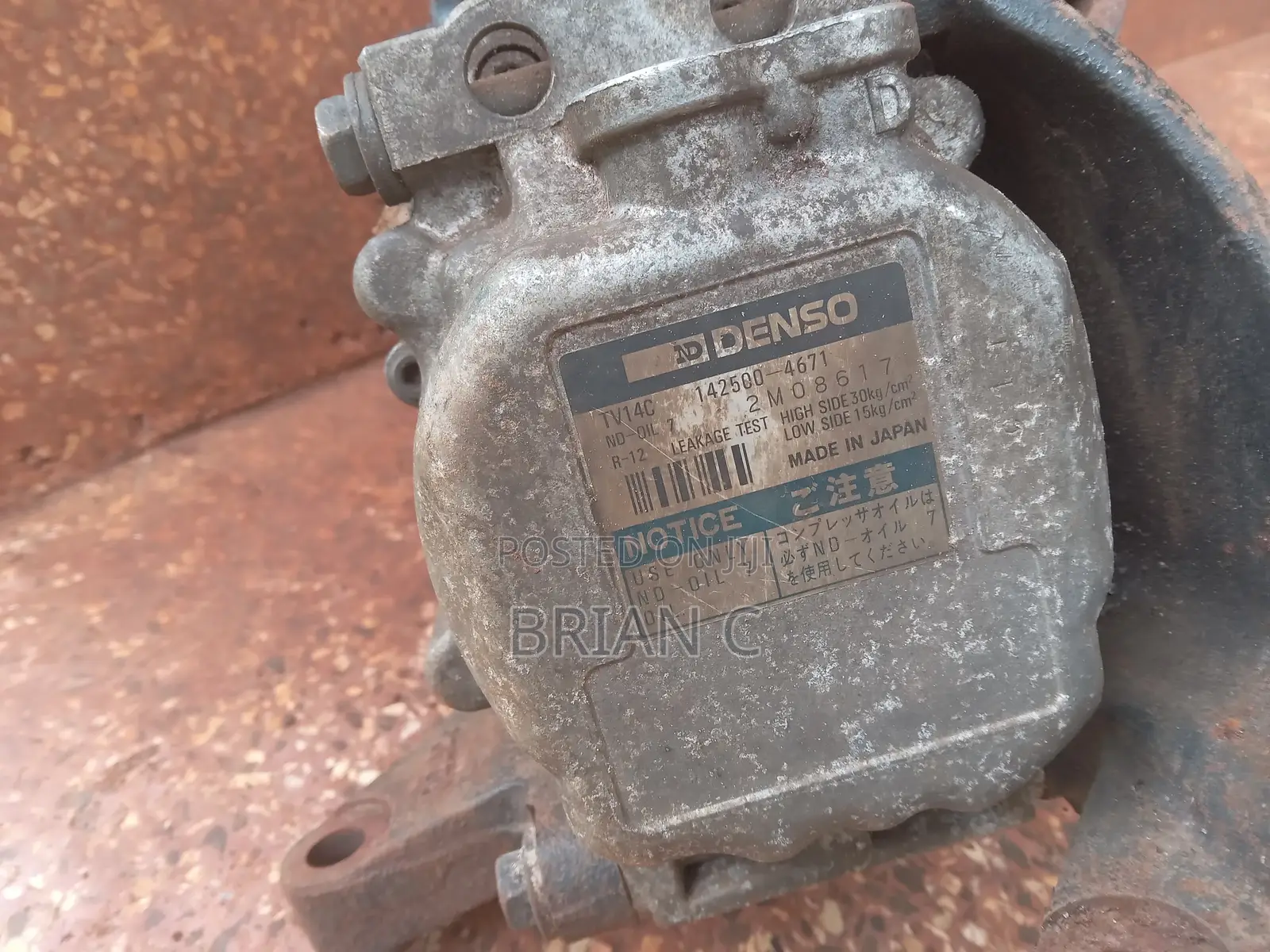 Subaru EJ20 Turbo Manifold and Air Con Pump