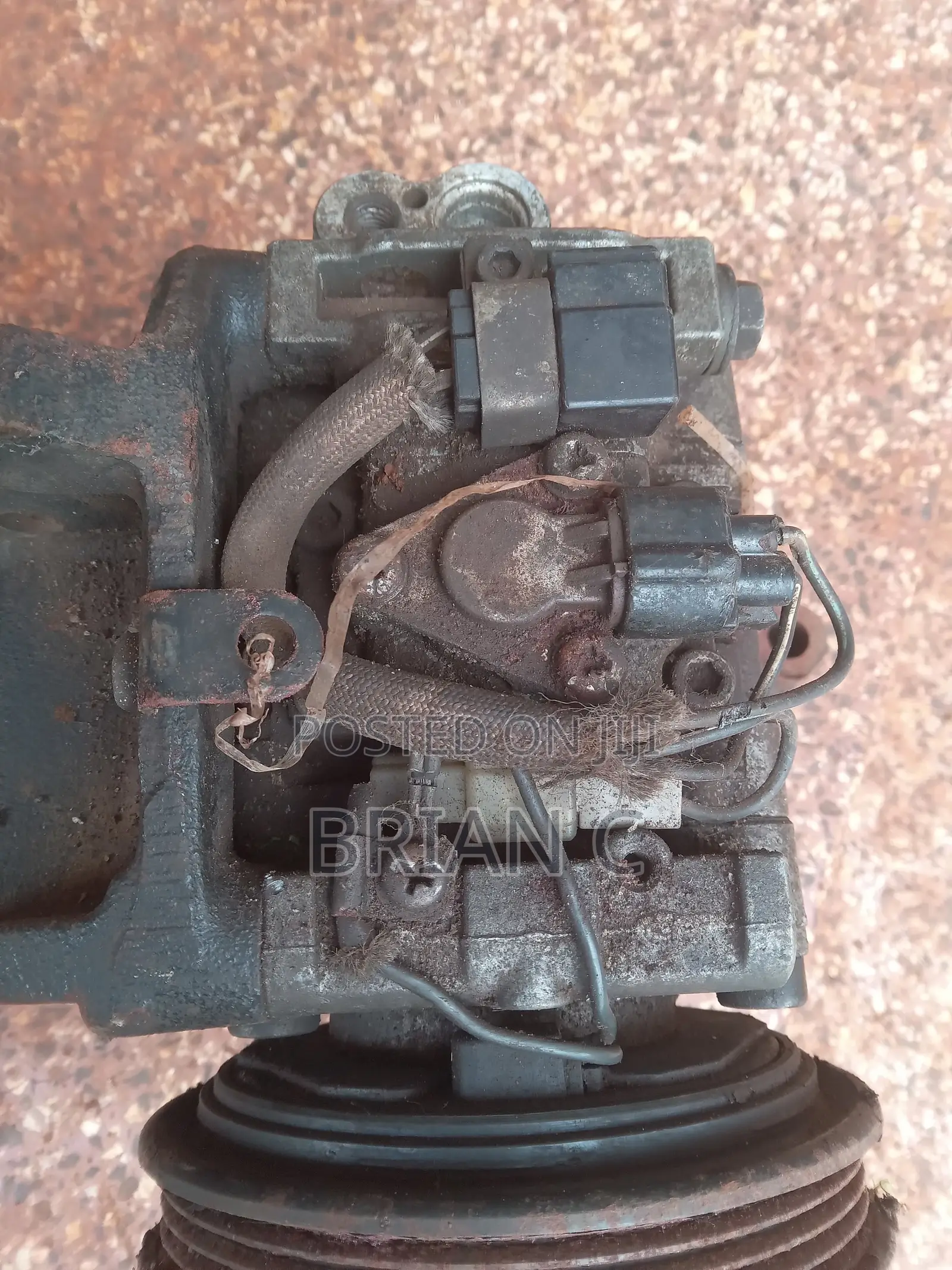 Subaru EJ20 Turbo Manifold and Air Con Pump