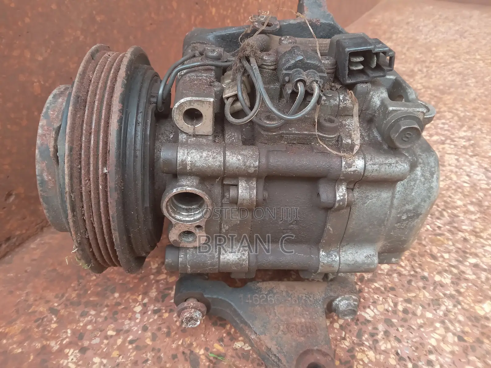 Subaru EJ20 Turbo Manifold and Air Con Pump