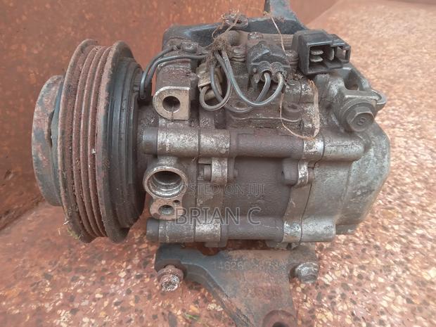 Subaru EJ20 Turbo Manifold and Air Con Pump - thumbnail 6