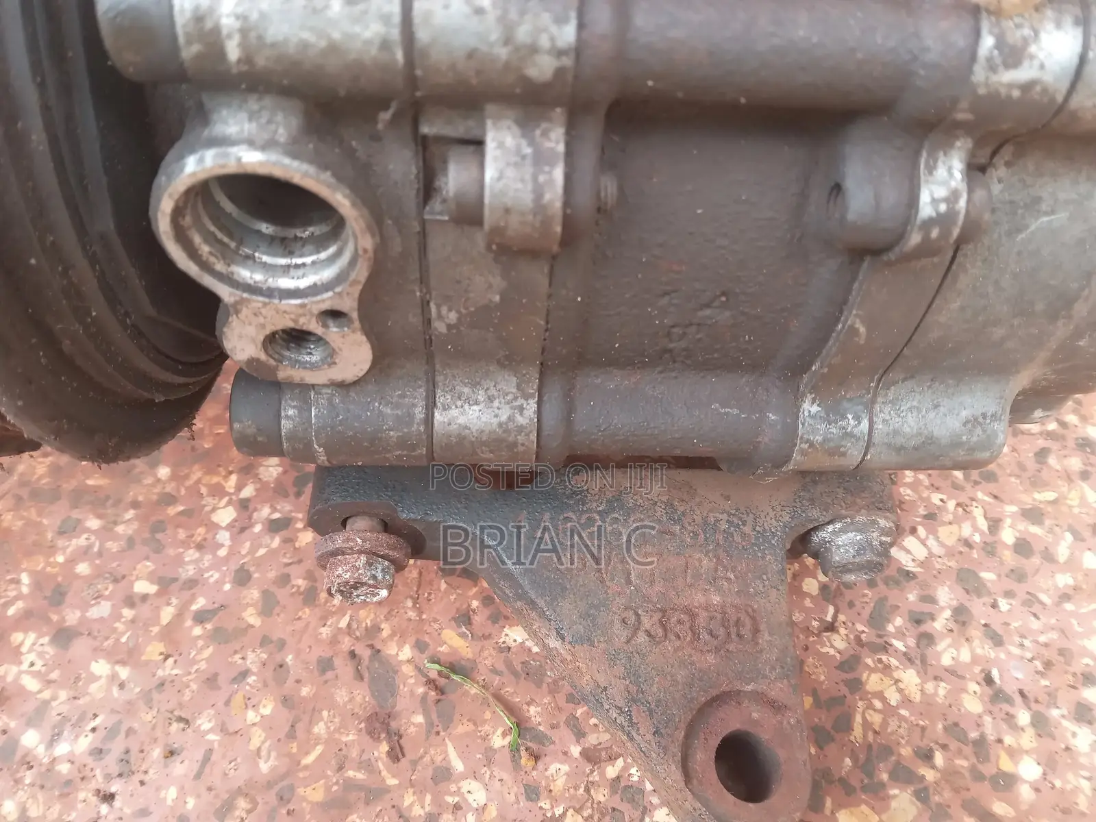 Subaru EJ20 Turbo Manifold and Air Con Pump