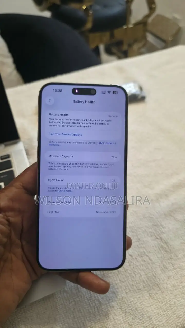 Apple iPhone 15 Pro Max 256 GB Silver