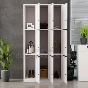 Storage Cabinet; 9-Locker Company Employees Cabinet