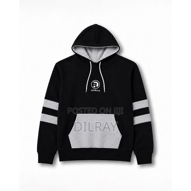 Black Grey Hoodie - thumbnail 3