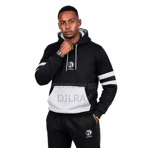 Black Grey Hoodie