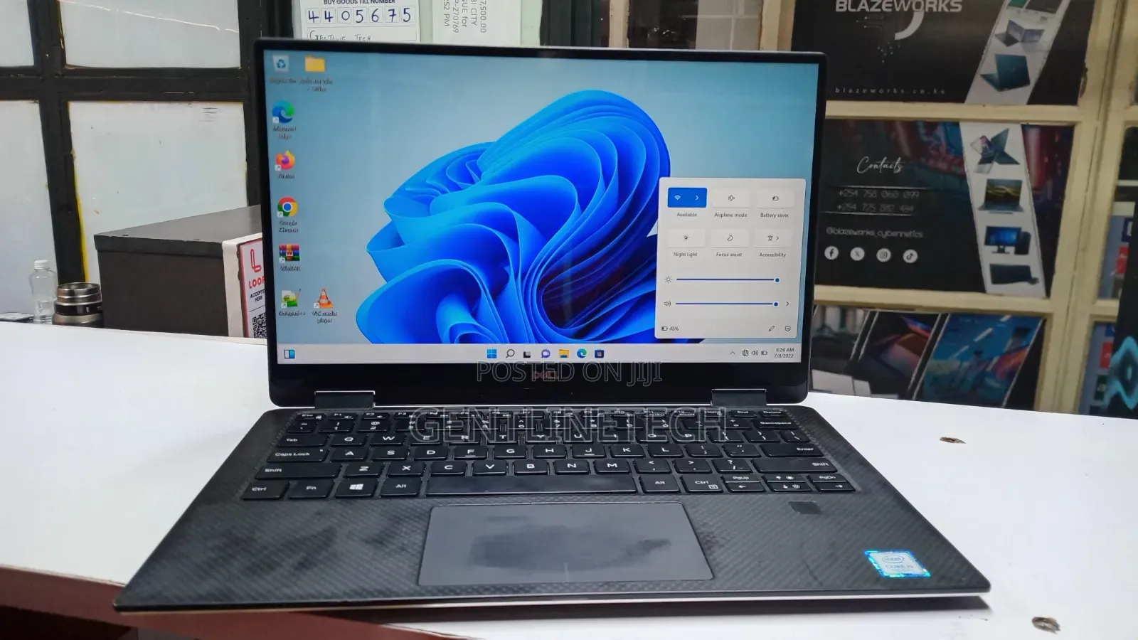 Laptop Dell XPS 13 (9365) 8GB Intel Core i5 HDD 256GB