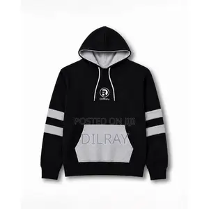 Black Grey Hoodie